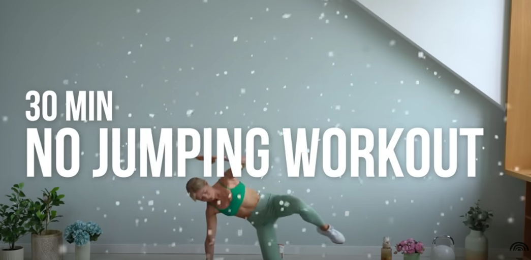 DAY 5 Back to Basics - 30 MIN FULL BODY NO JUMPING + ABS Workout - No Equipment